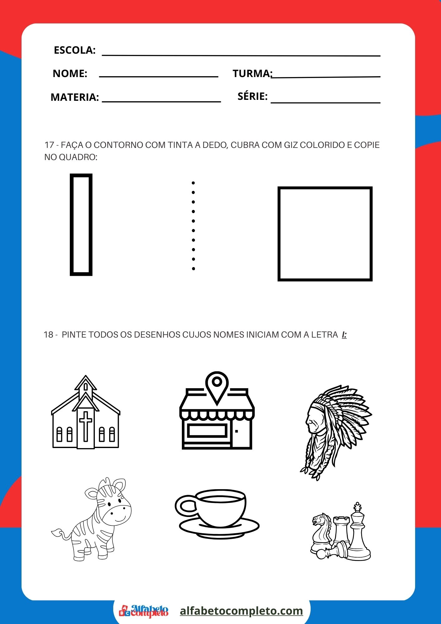 Atividades Divertidas para Crianças: Treine a Escrita e o Reconhecimento do Alfabeto!