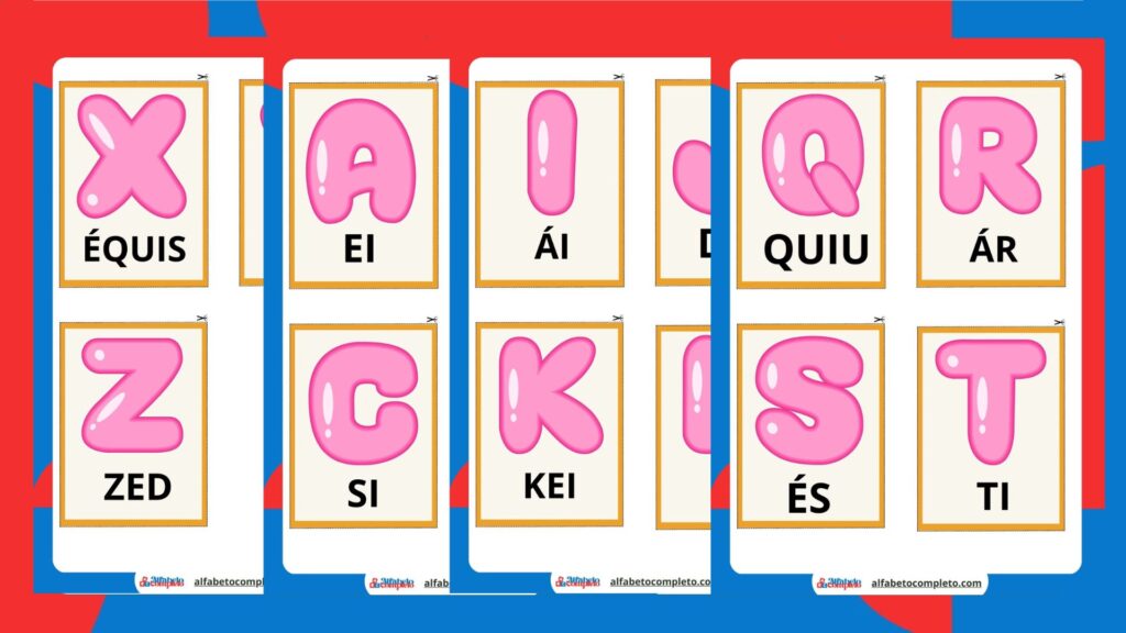 Card's para Aprender o Alfabeto em Inglês: Educação Divertida para Crianças