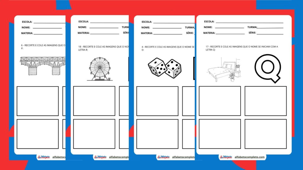 Estimule a Aprendizagem das Crianças com o Caderno de Atividades com Alfabeto Ilustrado