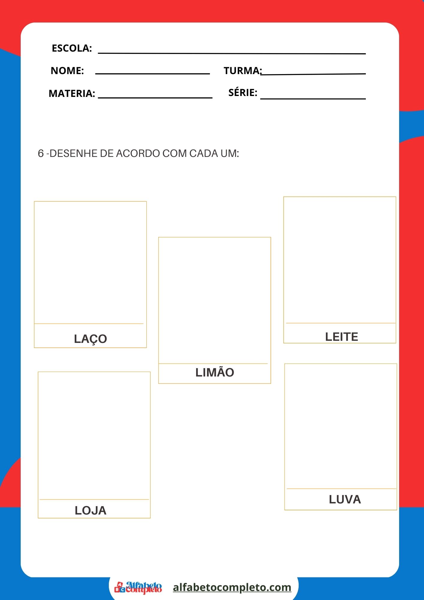 Atividades de Alfabetização Silábica com a Letra L: Recursos Educativos para Crianças