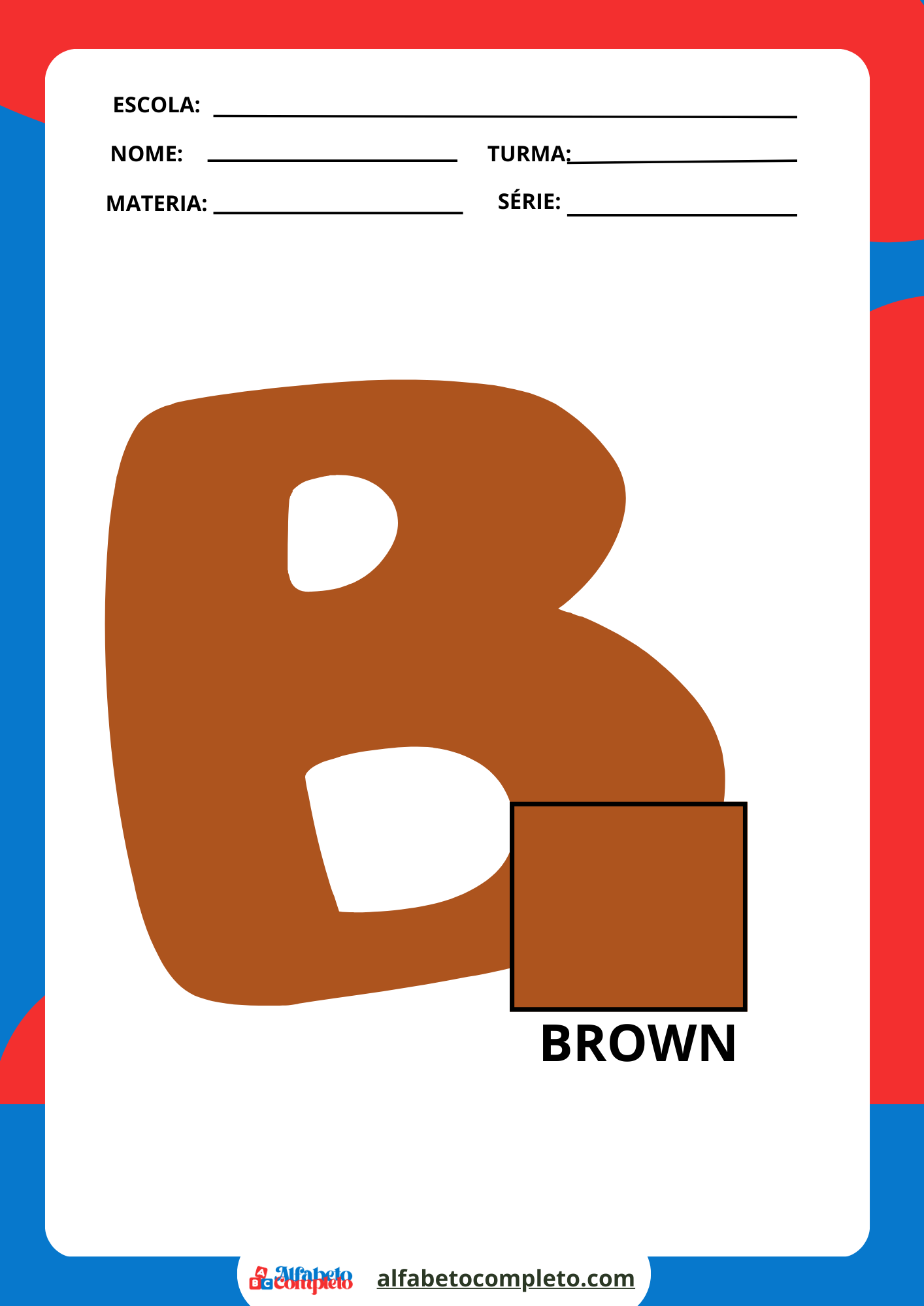 Descubra o "Livro de Moldes do Alfabeto Ilustrado": aprendizagem colorida e divertida para crianças! Versão para imprimir.