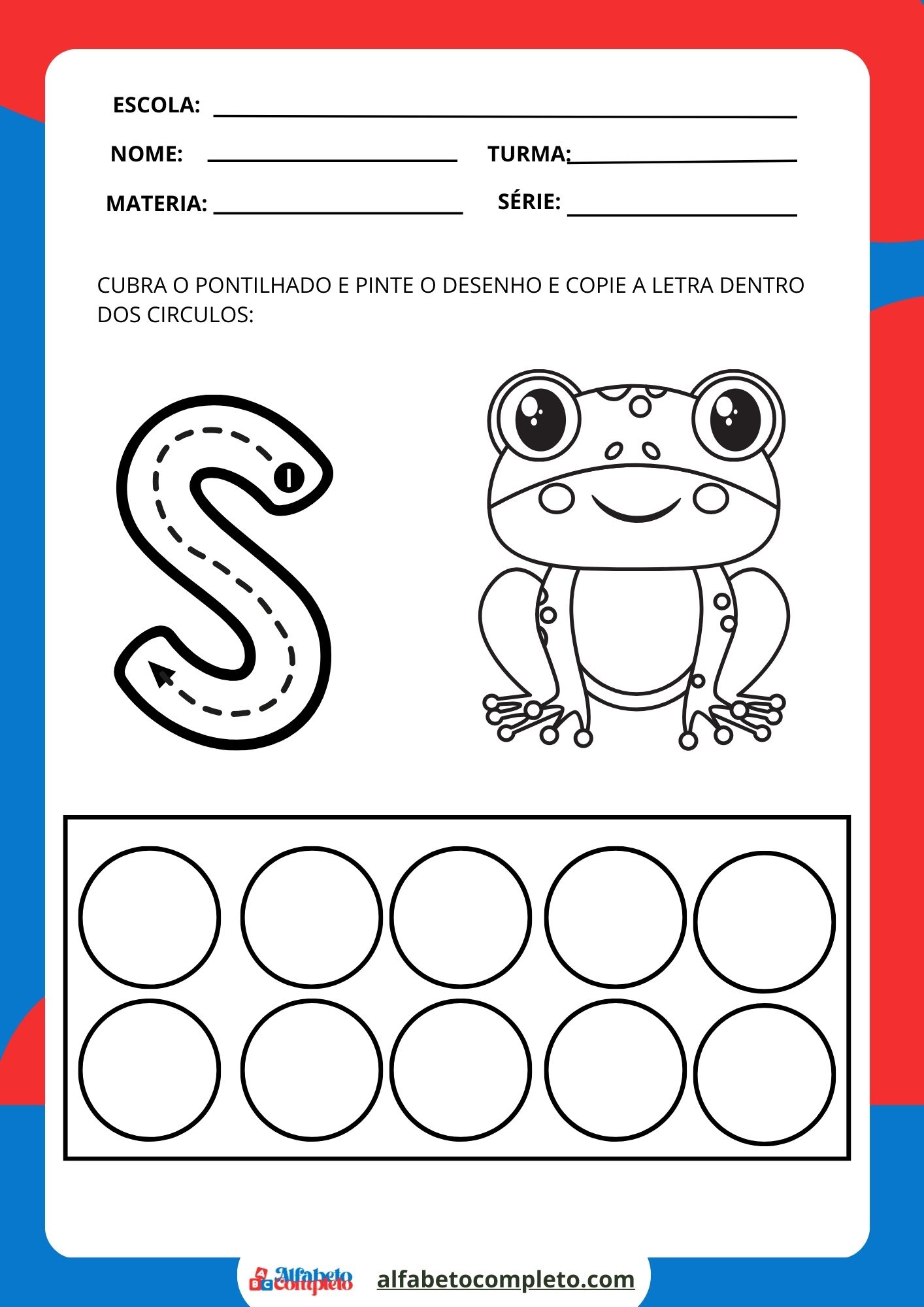 Caderno de Atividades: 🌈 Alfabeto para colorir 🎨 Imprimir e aprender 📚 Diversão educativa garantida!