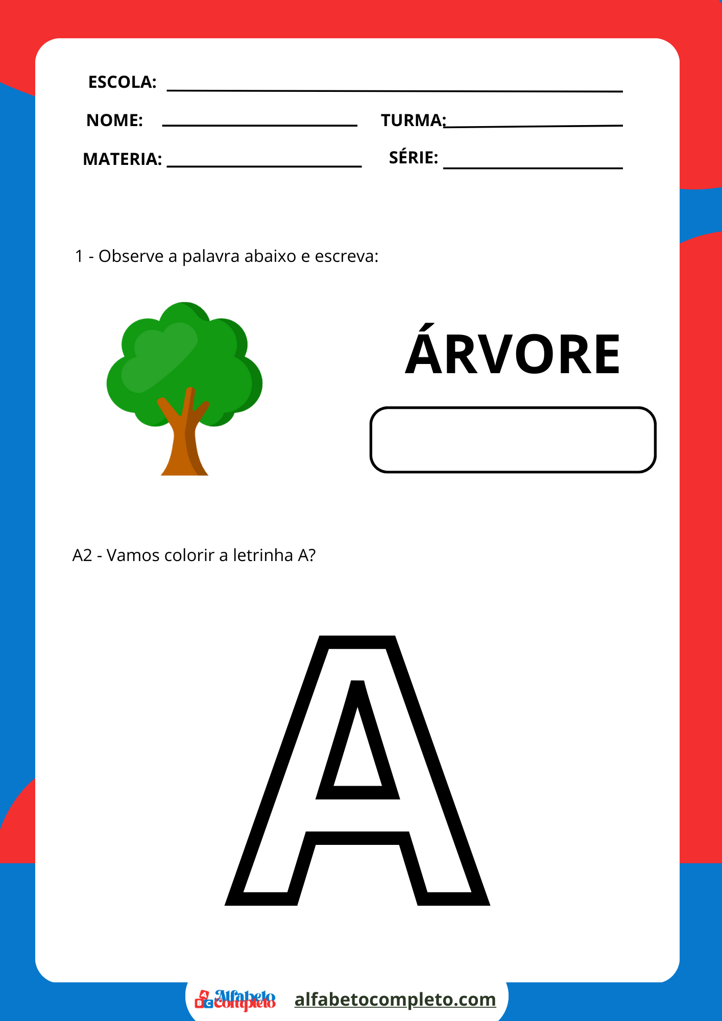 Aprenda a letra 'A' de forma divertida com 5 atividades incríveis para crianças! Descubra uma experiência de aprendizado envolvente e lúdica!