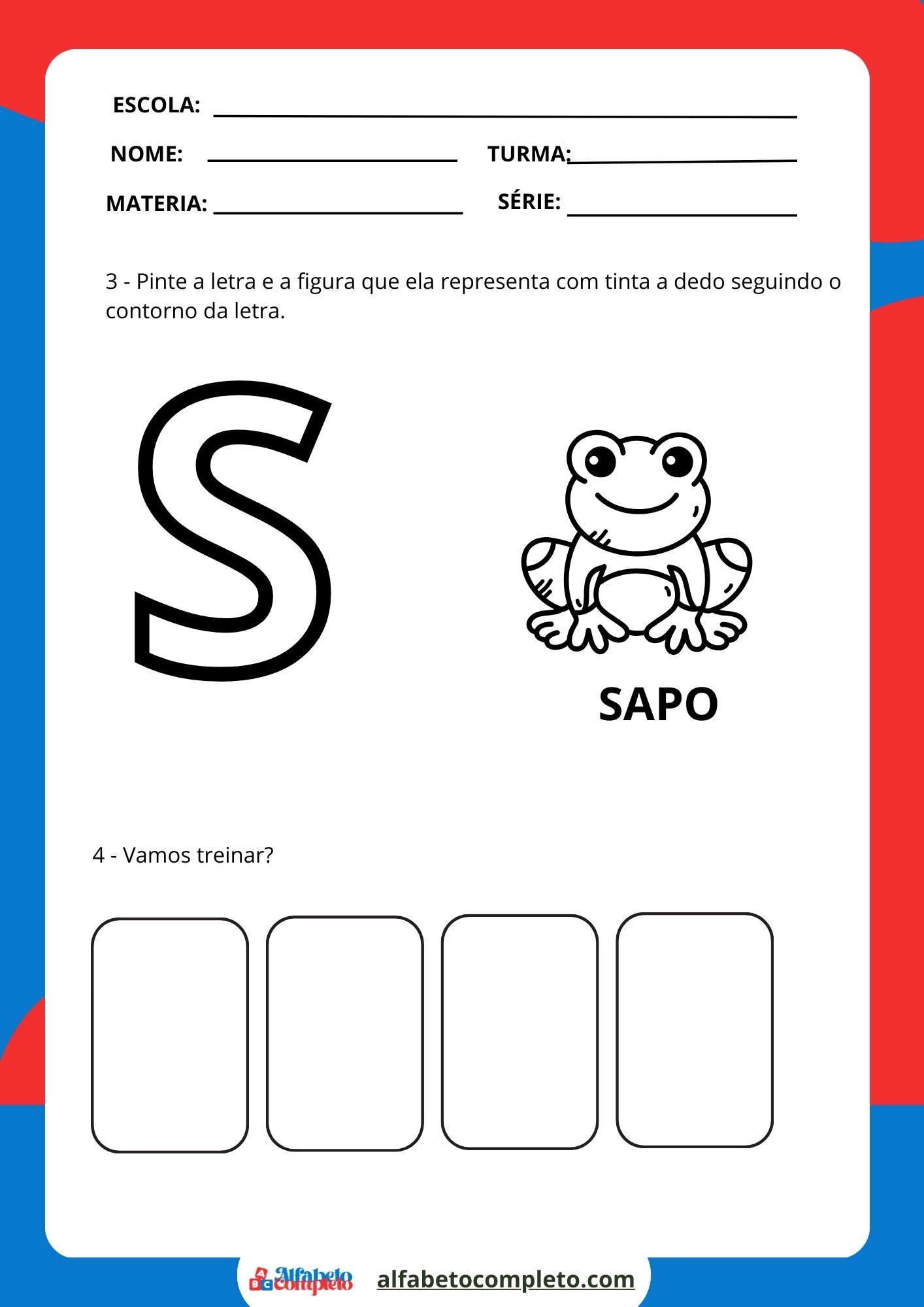 Vamos treinar