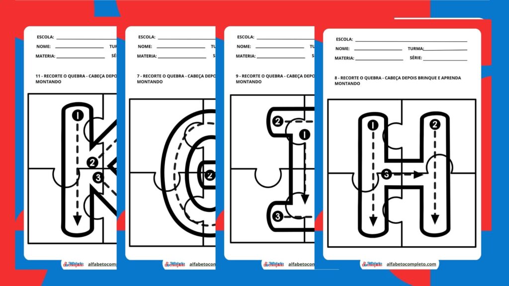 26 Quebra-Cabeças Divertidos para Melhorar sua Caligrafia